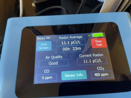 Indoor air quality testing